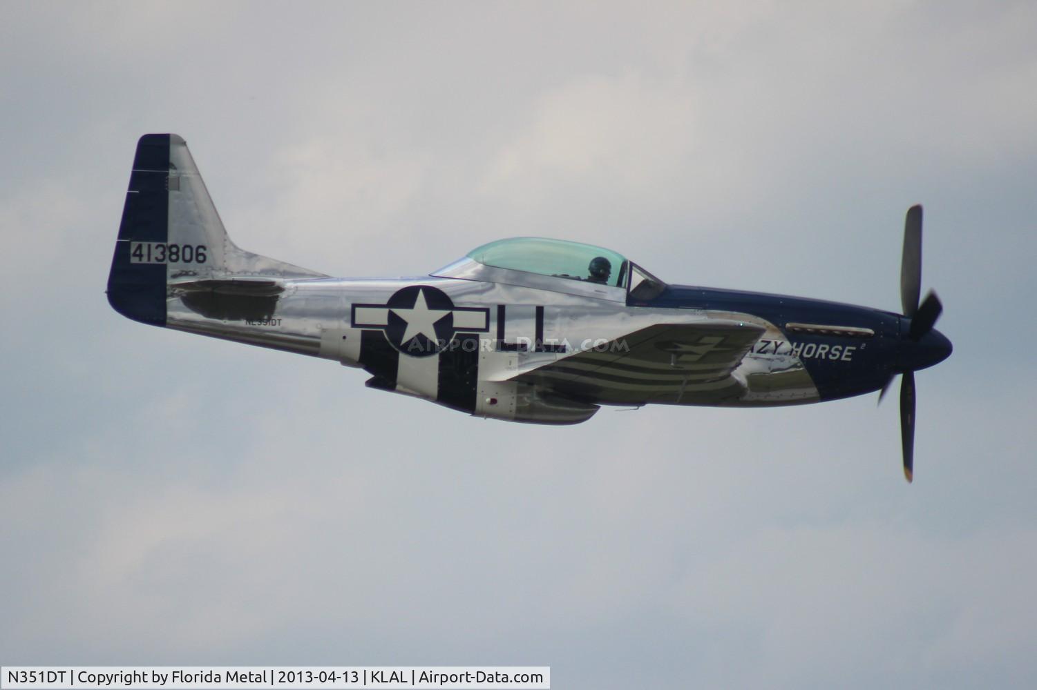 N351DT, 1944 North American P-51D Mustang C/N 122-41042, Crazy Horse 2