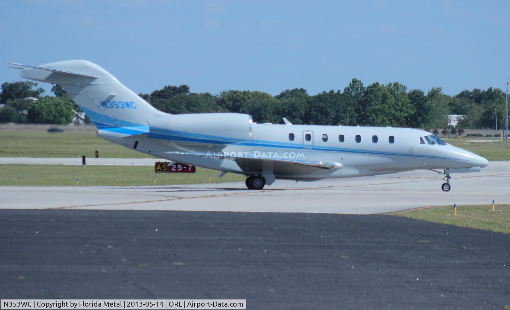 N353WC, 2002 Cessna 750 Citation X C/N 750-0180, Citation X
