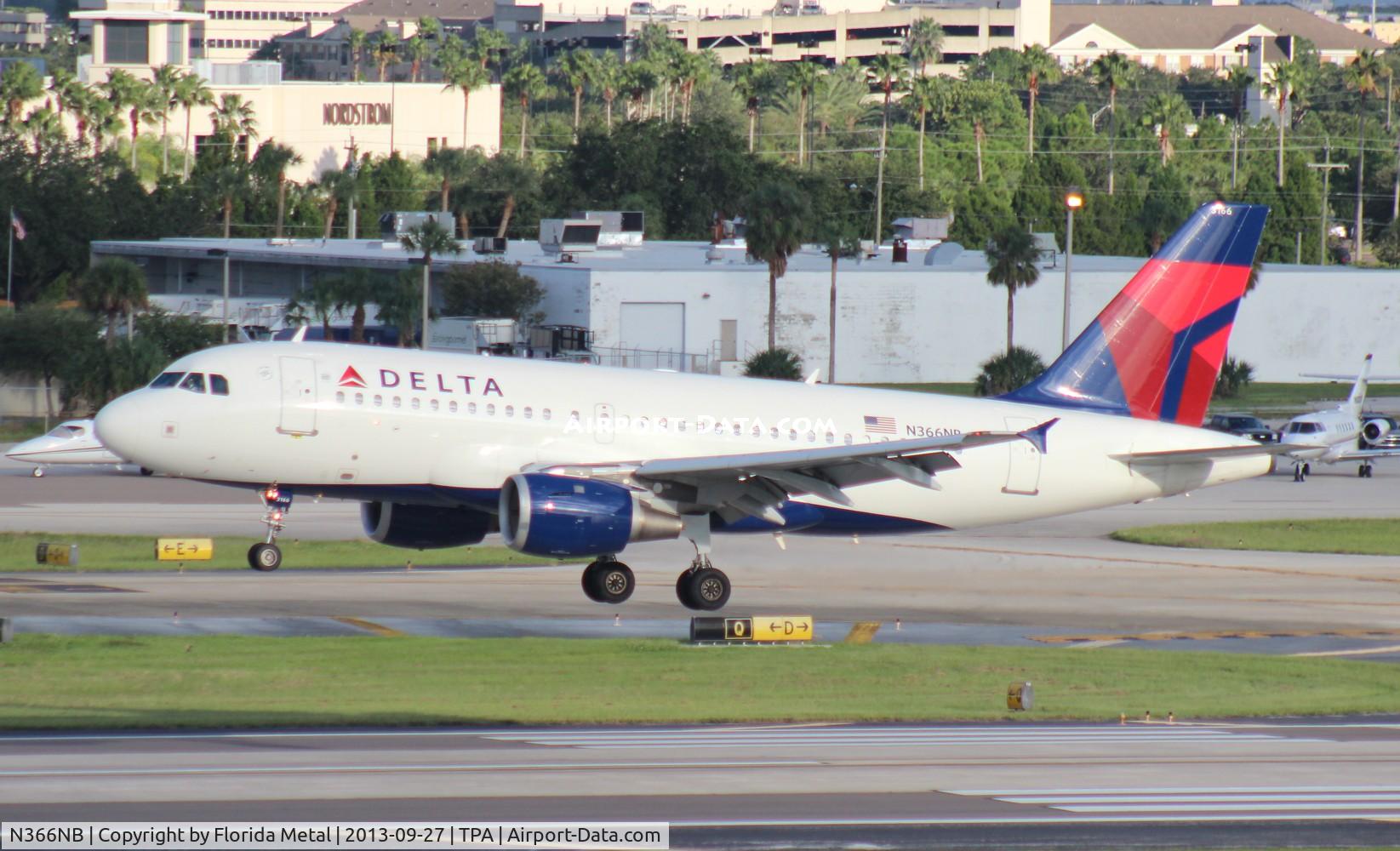 N366NB, 2003 Airbus A319-114 C/N 2026, Delta A319
