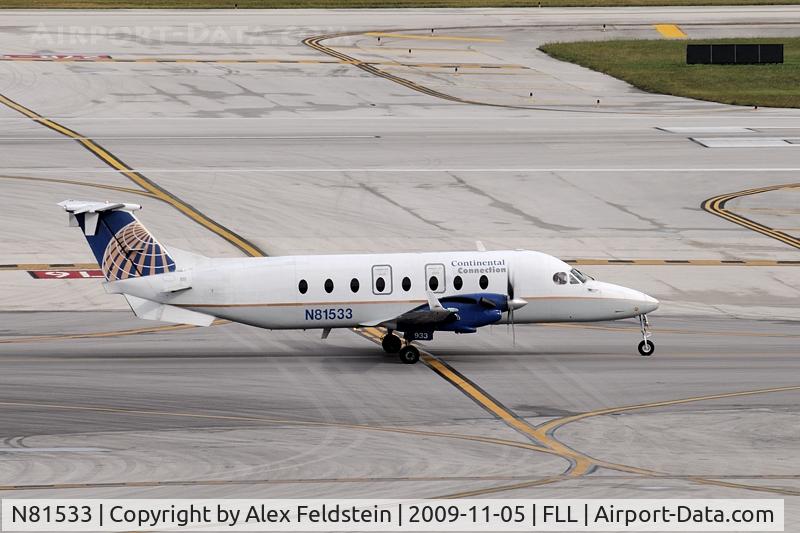 N81533, 1995 Beech 1900D C/N UE-137, Ft. Lauderdale