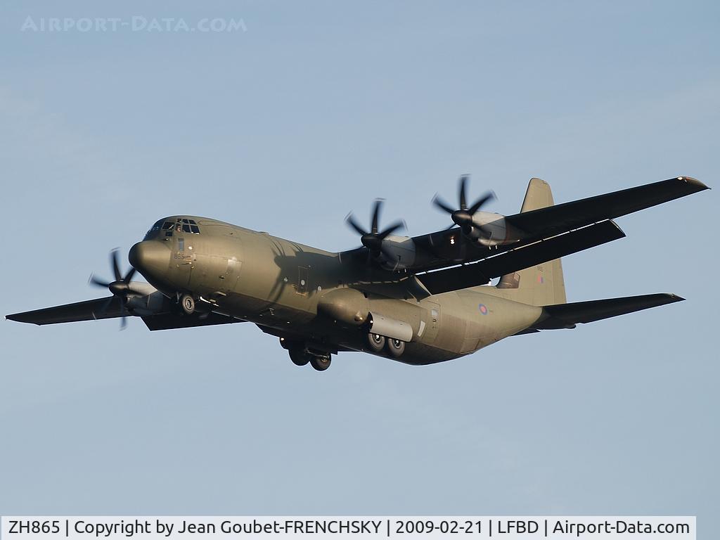 ZH865, 1996 Lockheed Martin C-130J-30 Hercules C.4 C/N 382-5408, RAF landing 23