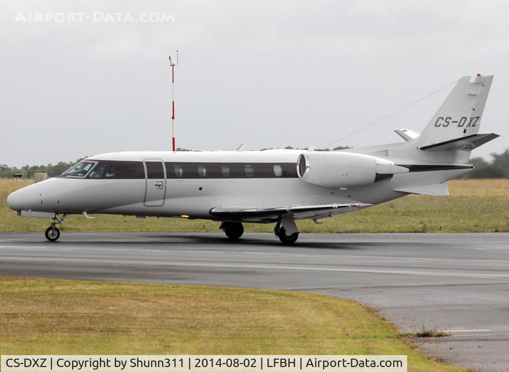 CS-DXZ, 2008 Cessna 560 XLS Citation Excel C/N 560-5796, Taxiing for departure...