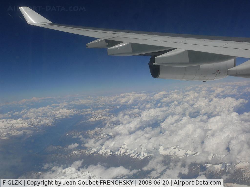 F-GLZK, 1997 Airbus A340-313X C/N 207, fly to BEY level 310