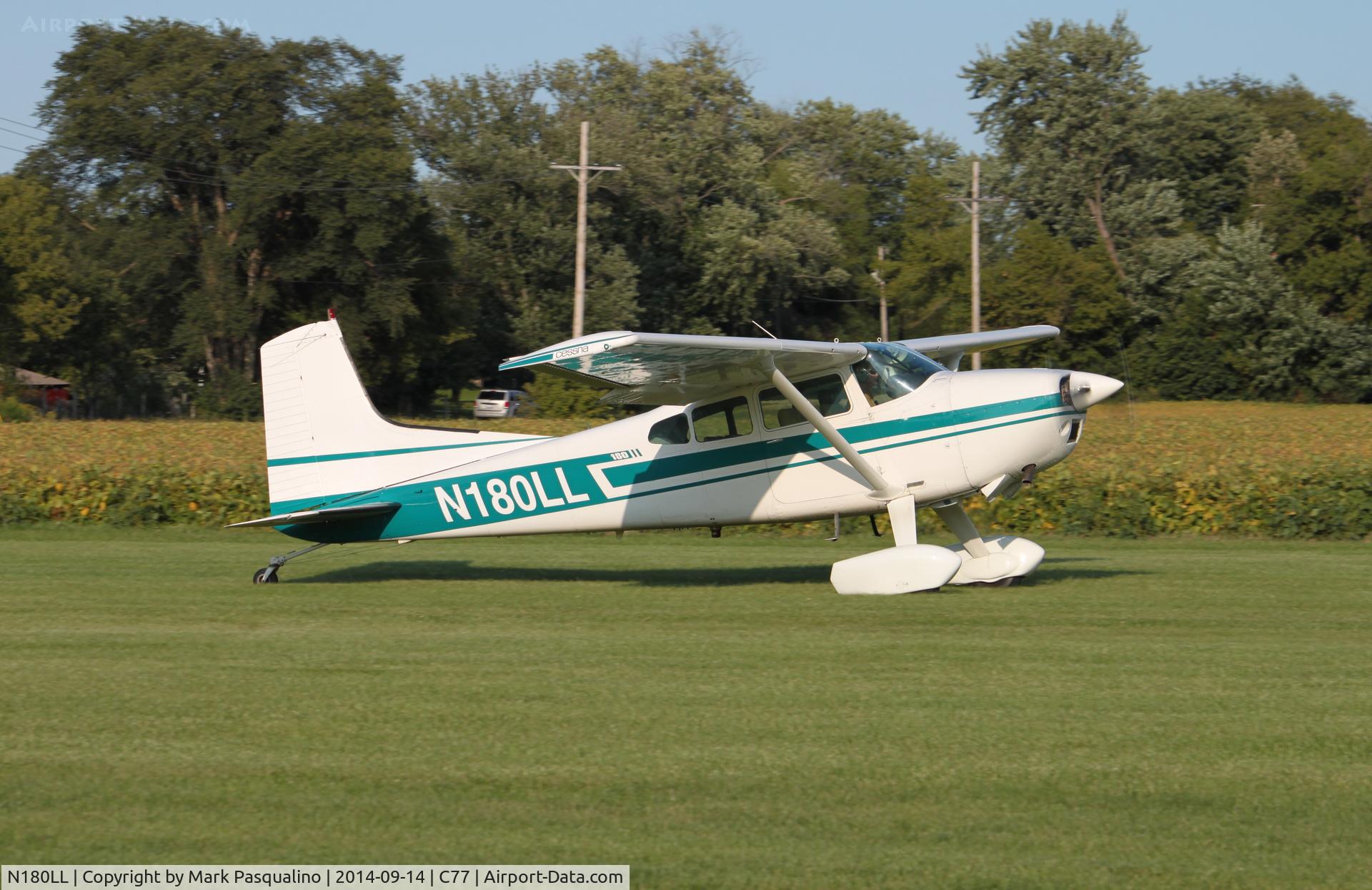 N180LL, 1977 Cessna 180K Skywagon C/N 18052868, Cessna 180K