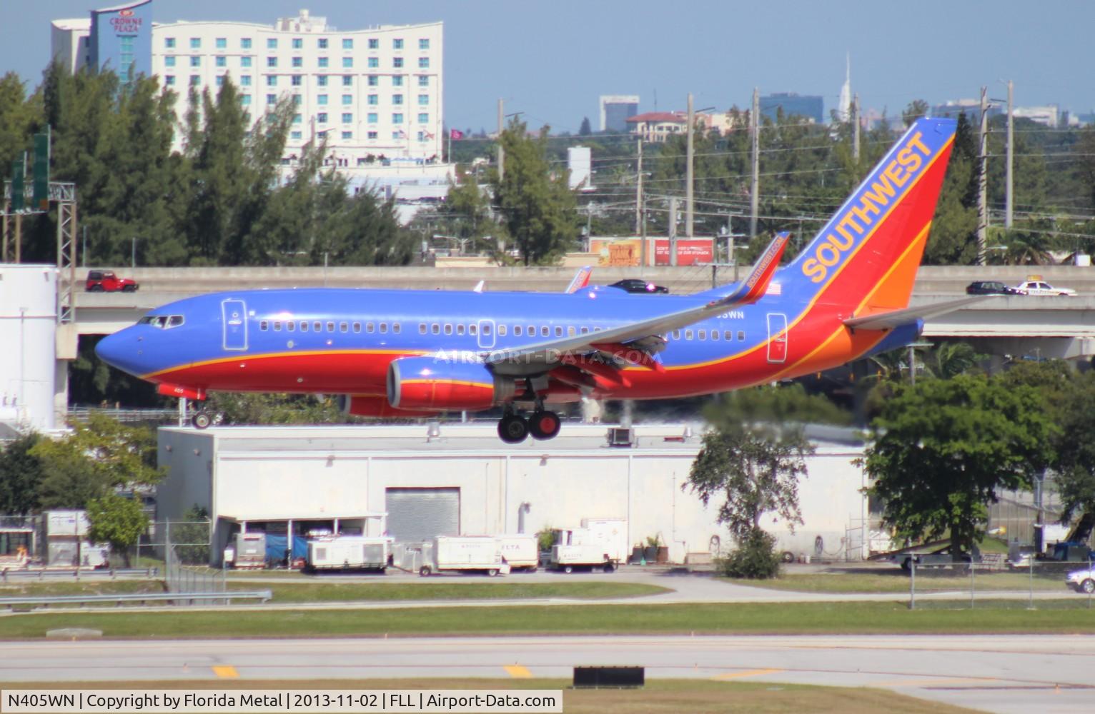 N405WN, 2001 Boeing 737-7H4 C/N 27893, Southwest 737-700