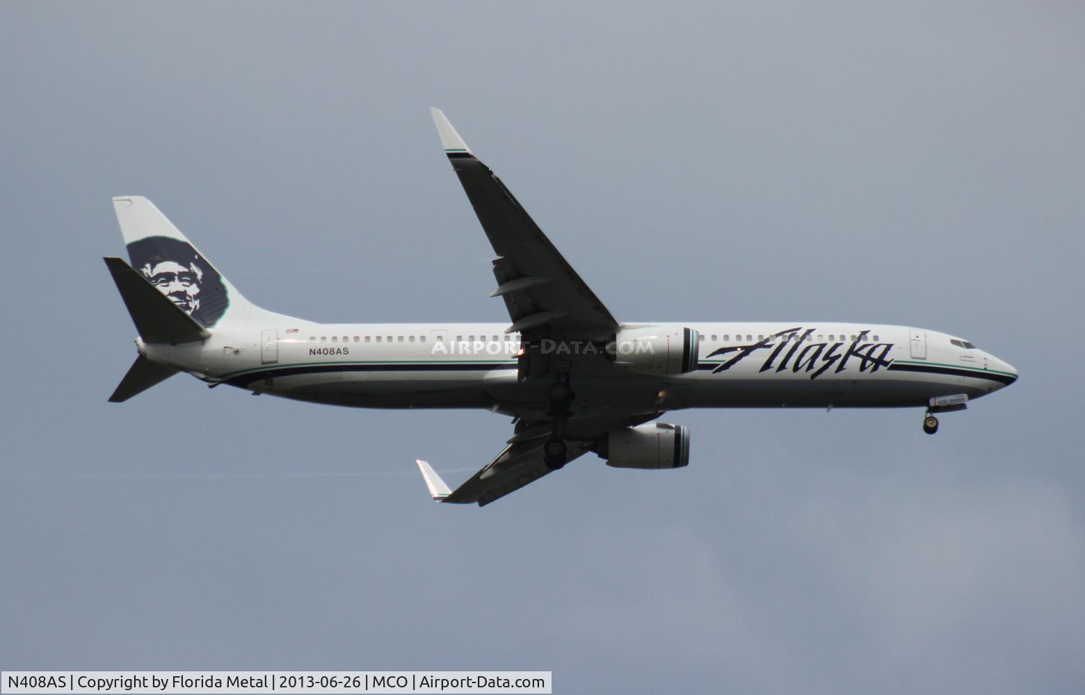 N408AS, 2013 Boeing 737-990/ER C/N 41732, Alaska 737-900