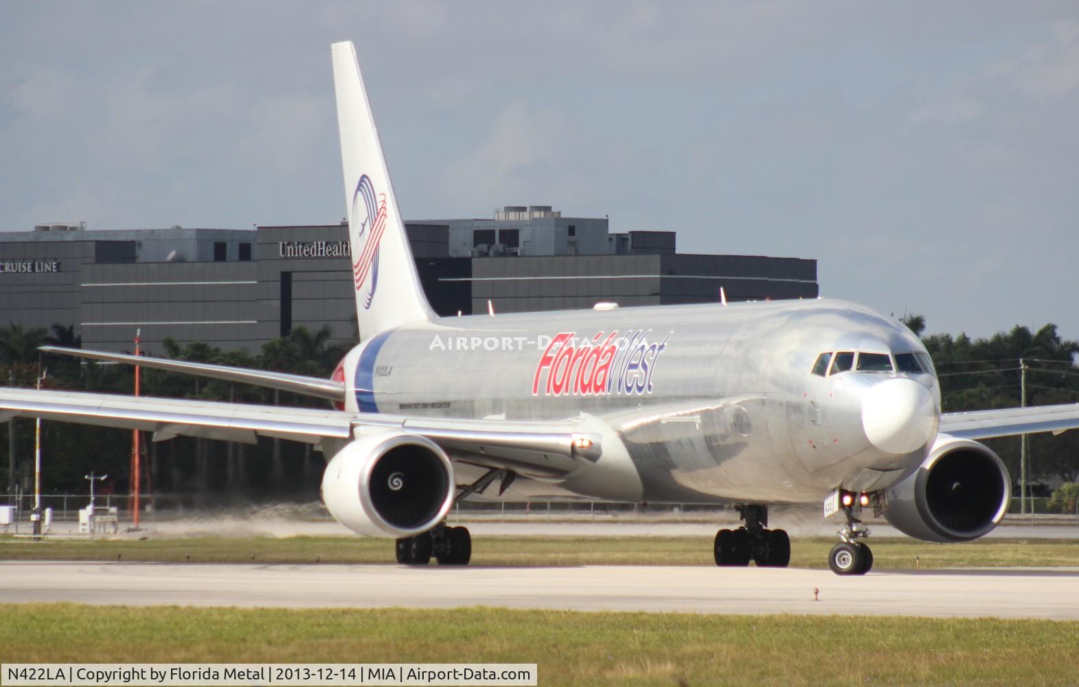 N422LA, 2007 Boeing 767-346F C/N 35818, Florida West 767-300