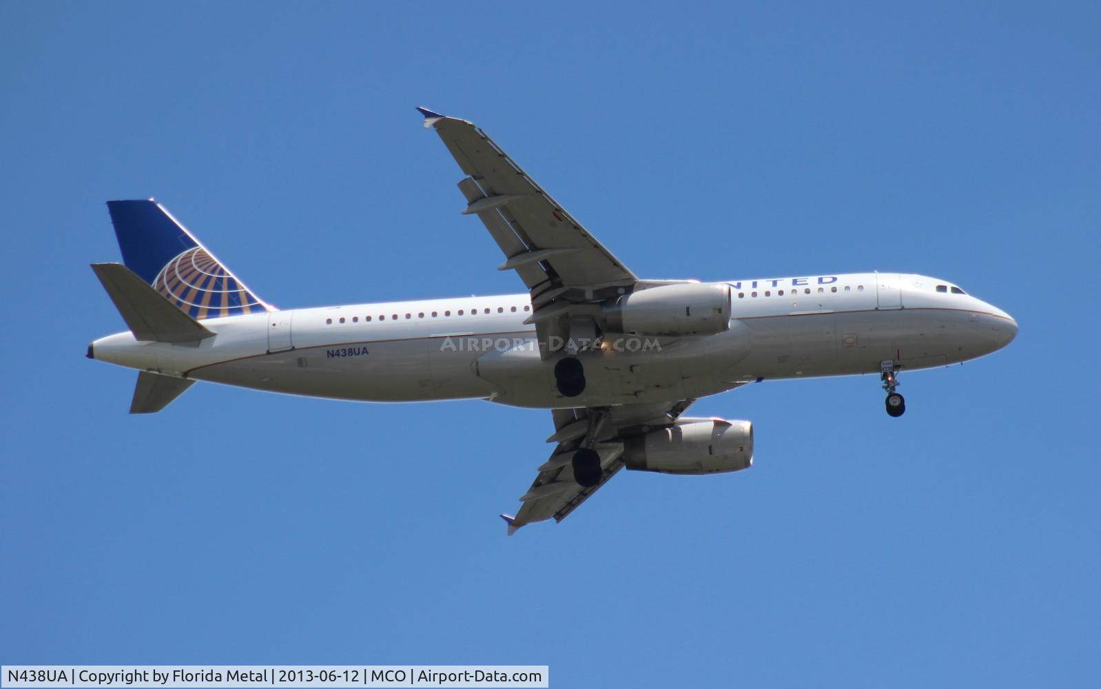 N438UA, 1997 Airbus A320-232 C/N 678, United A320