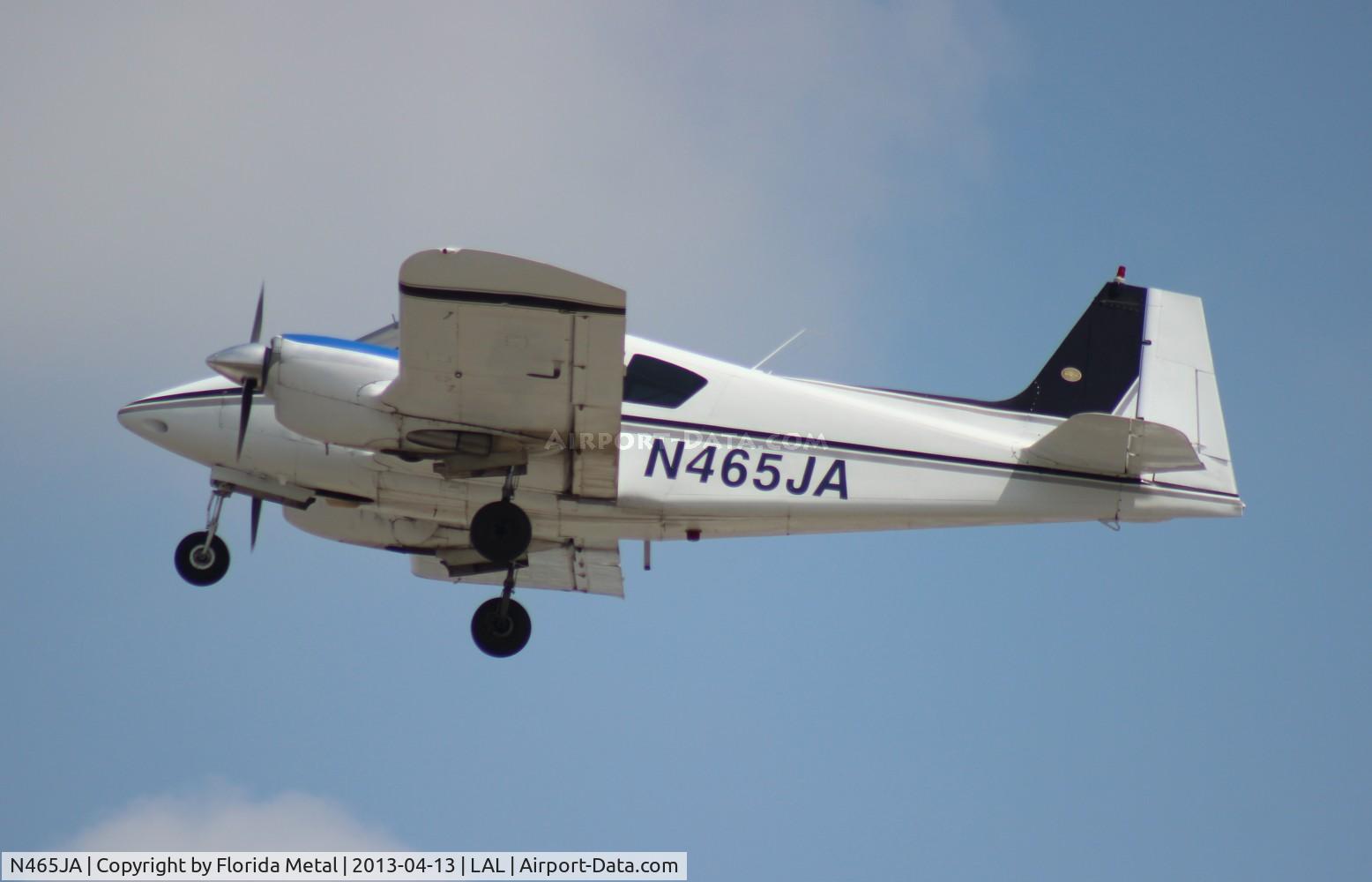 N465JA, 1957 Piper PA-23 C/N 23-1033, PA-23