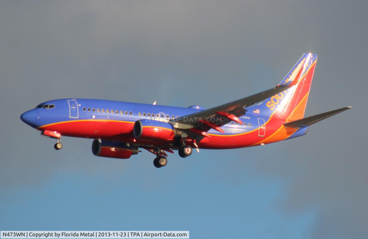 N473WN, 2004 Boeing 737-7H4 C/N 33832, Southwest 737-700