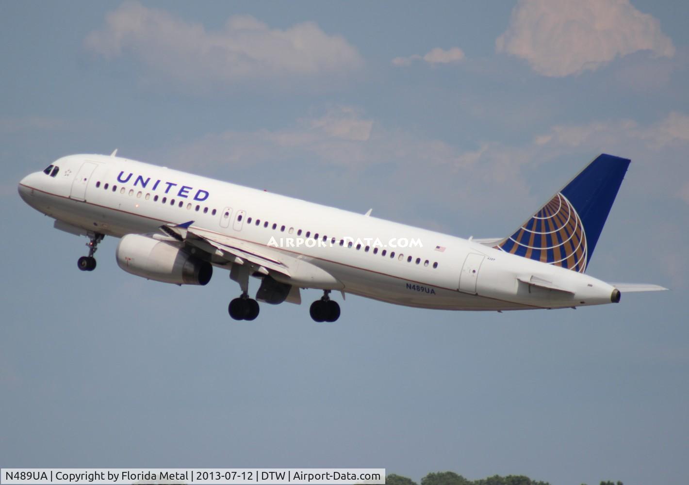 N489UA, 2002 Airbus A320-232 C/N 1702, United A320