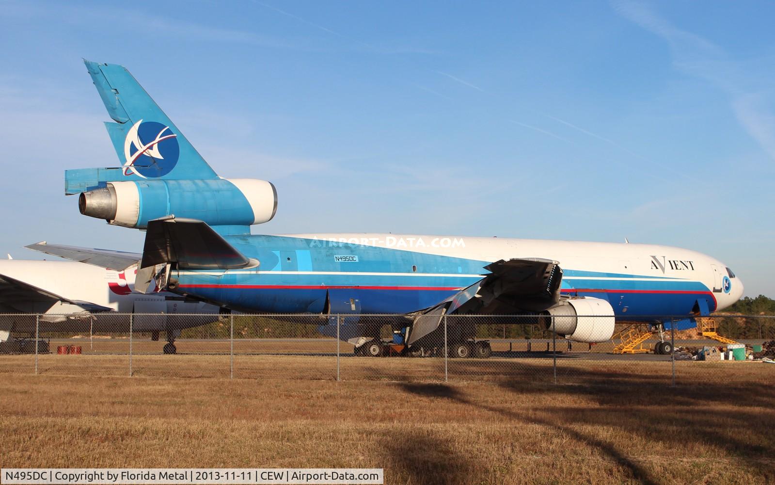 N495DC, 1979 McDonnell Douglas DC-10-30F C/N 47818, Avient Cargo Zimbabwe