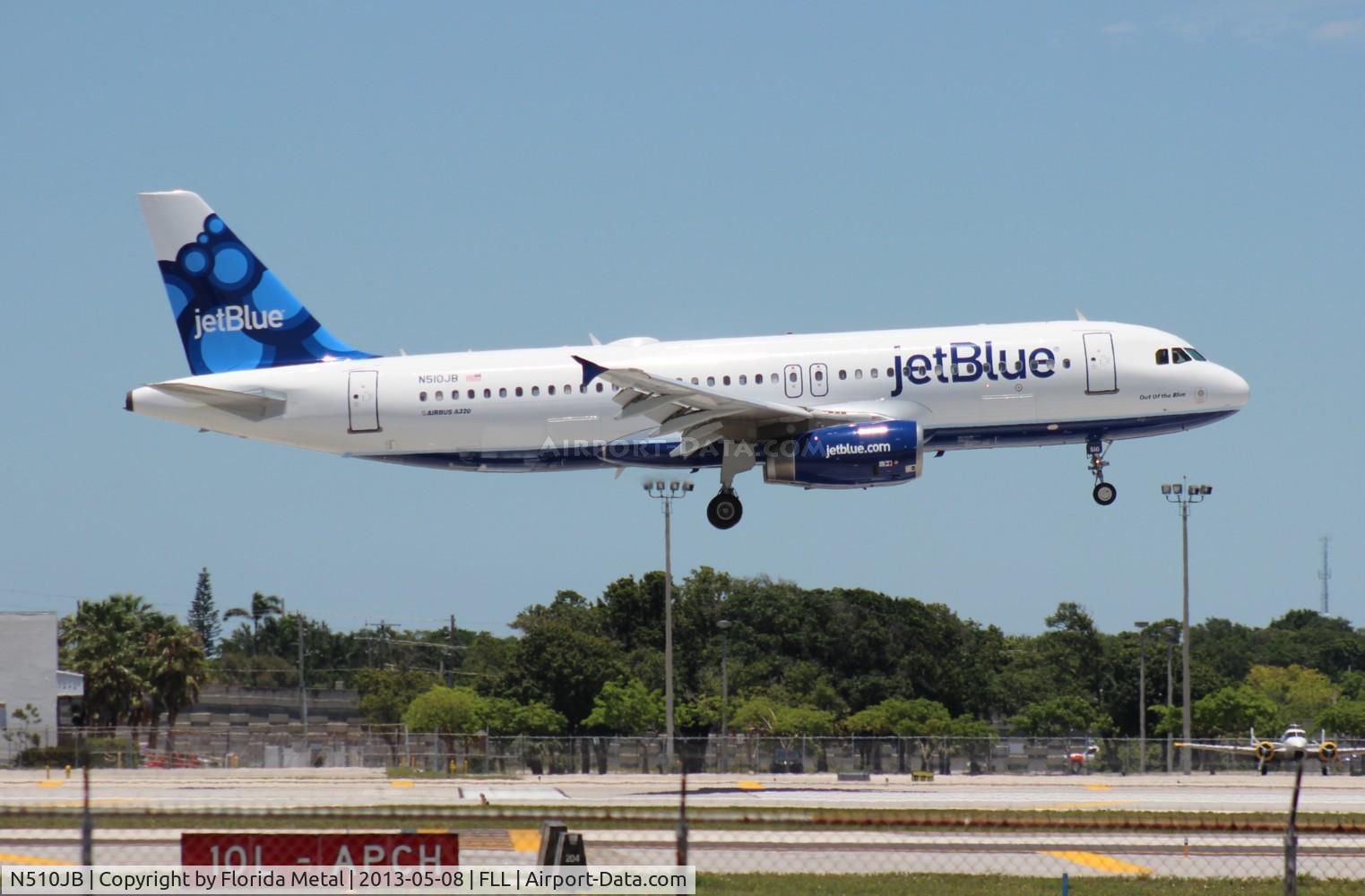 N510JB, 2000 Airbus A320-232 C/N 1280, Jet Blue A320