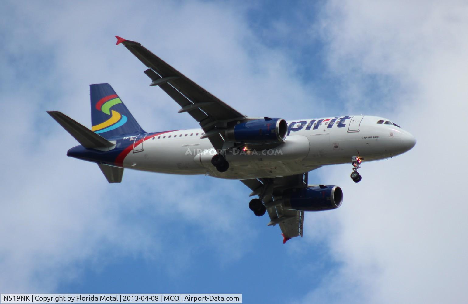 N519NK, 2006 Airbus A319-132 C/N 2723, Spirit A319