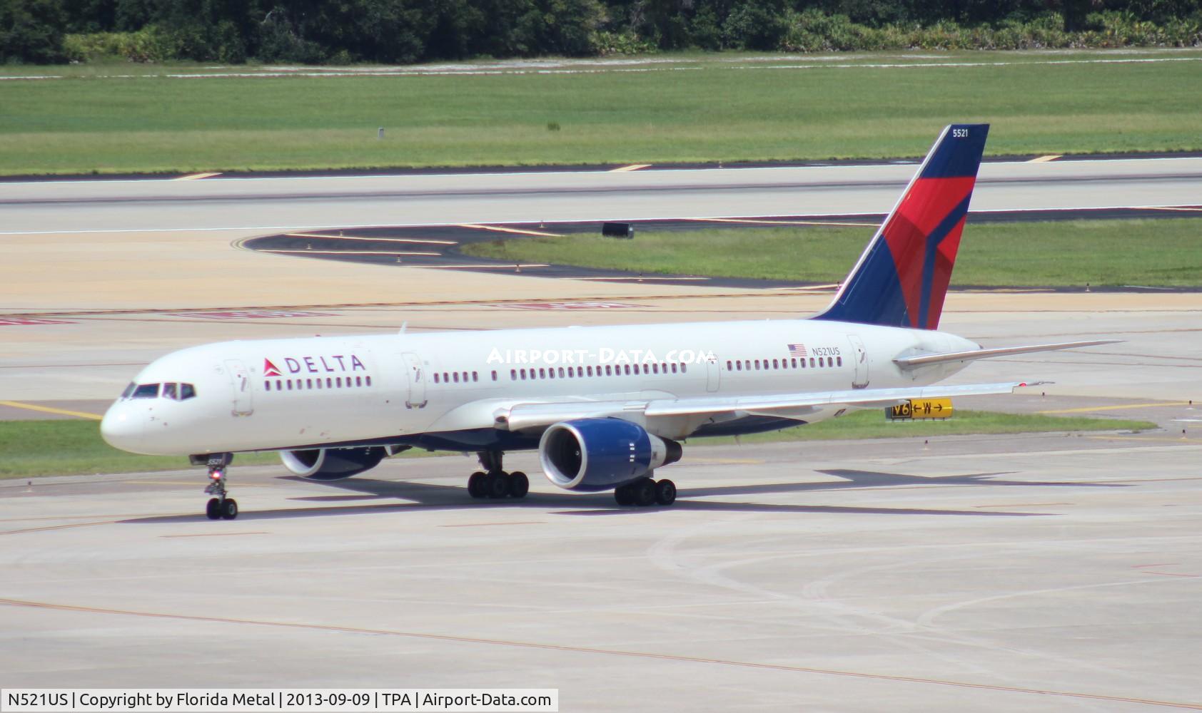 N521US, 1986 Boeing 757-251 C/N 23209, Delta 757-200