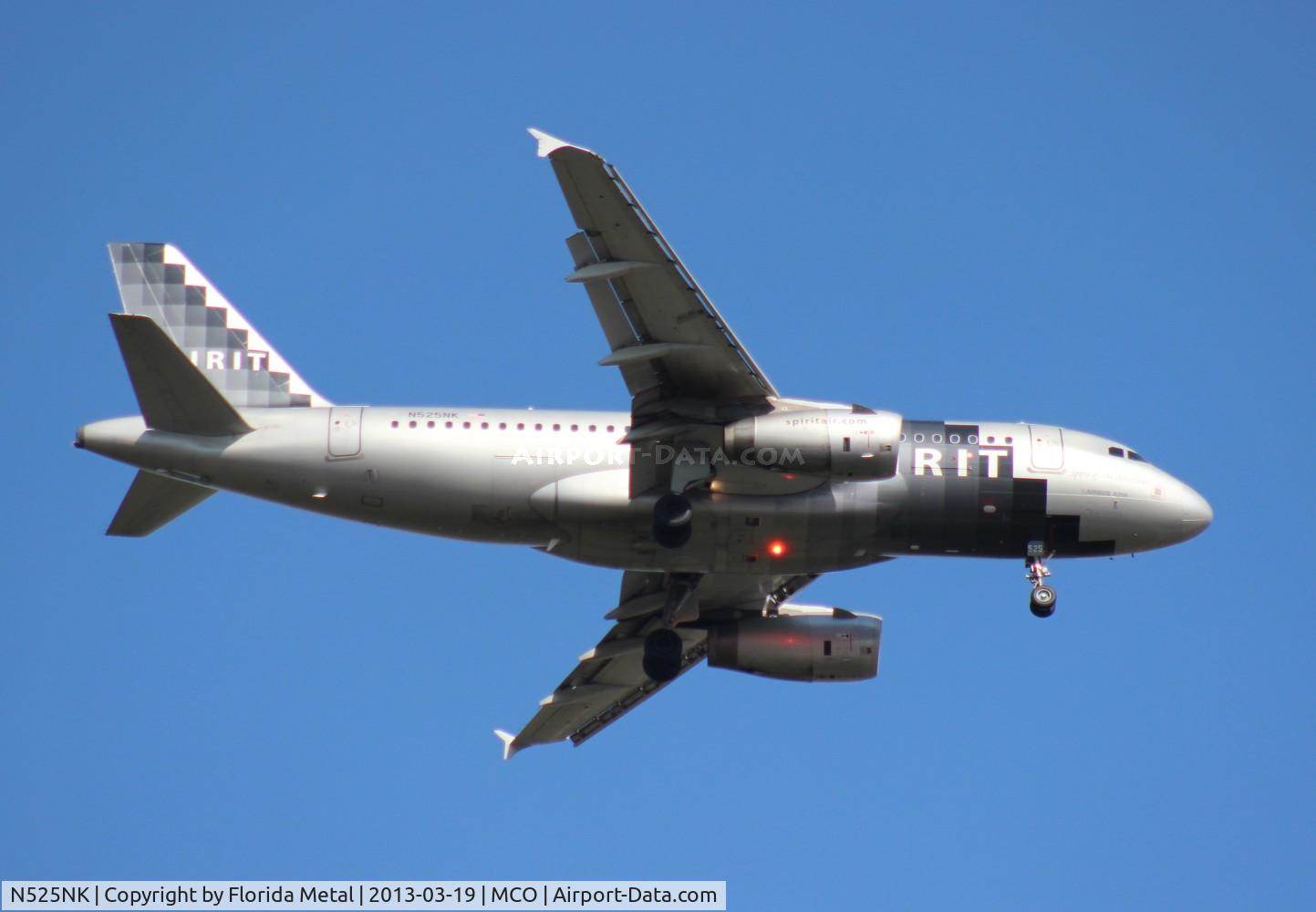 N525NK, 2006 Airbus A319-132 C/N 2942, Spirit A319