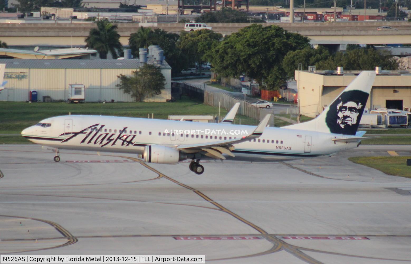 N526AS, 2009 Boeing 737-890 C/N 35196, Alaska 737-900
