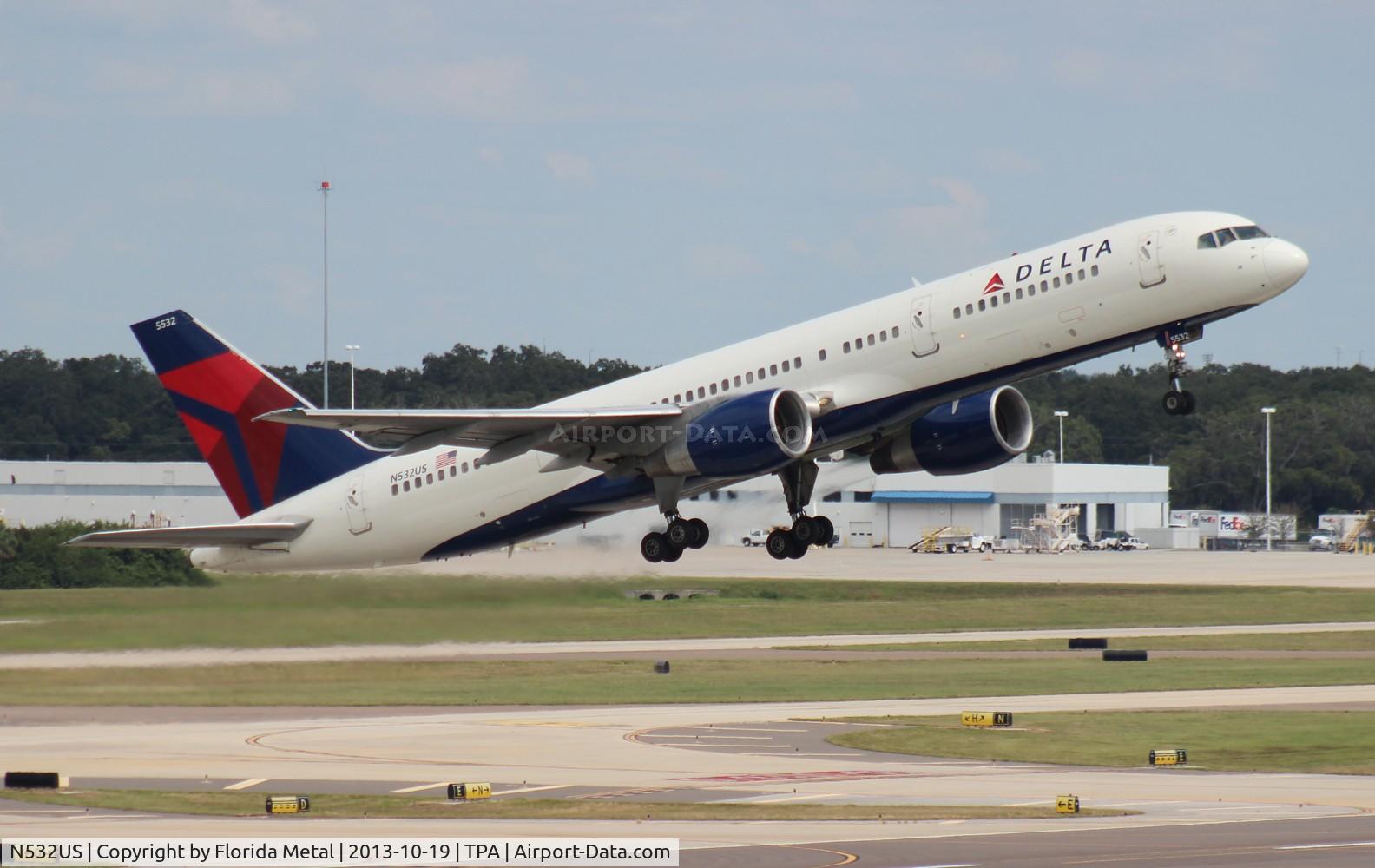 N532US, 1988 Boeing 757-251 C/N 24263, Delta 757-200