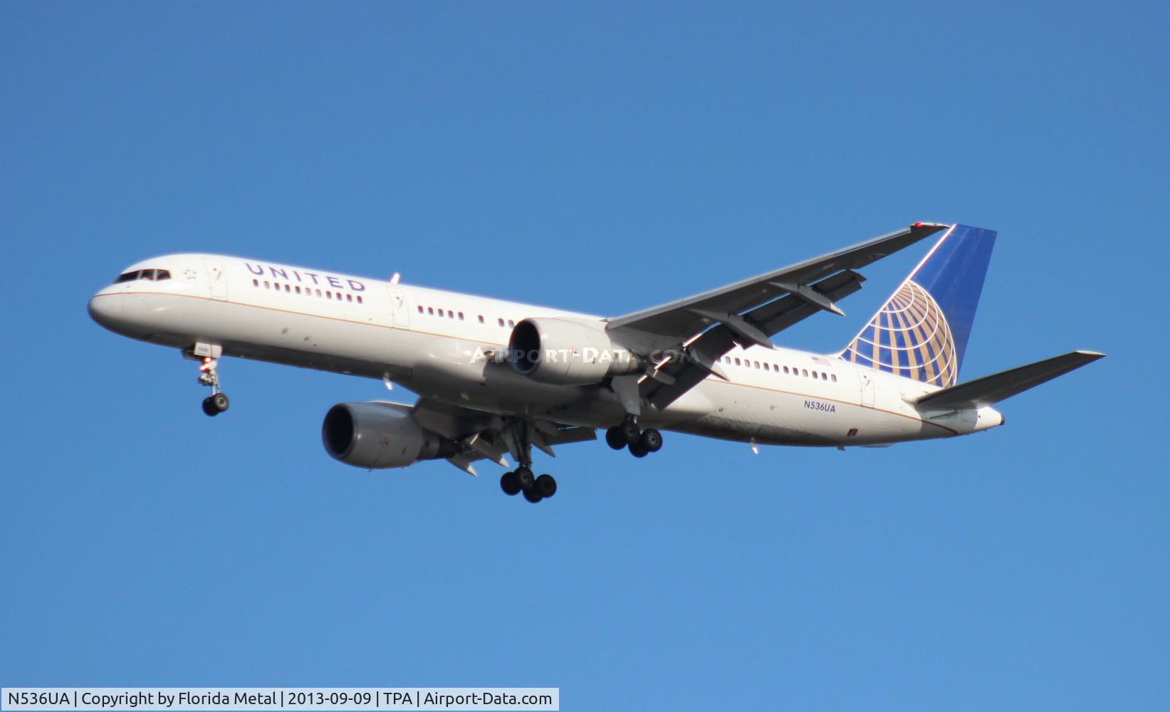 N536UA, 1991 Boeing 757-222 C/N 25156, United 757-200