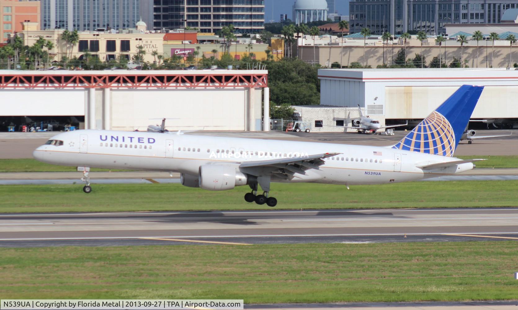 N539UA, 1991 Boeing 757-222 C/N 25223, United 757-200