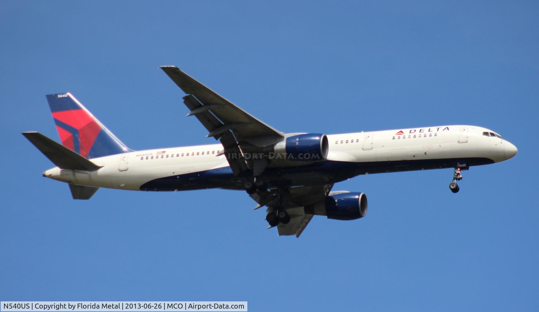 N540US, 1996 Boeing 757-251 C/N 26487, Delta 757-200