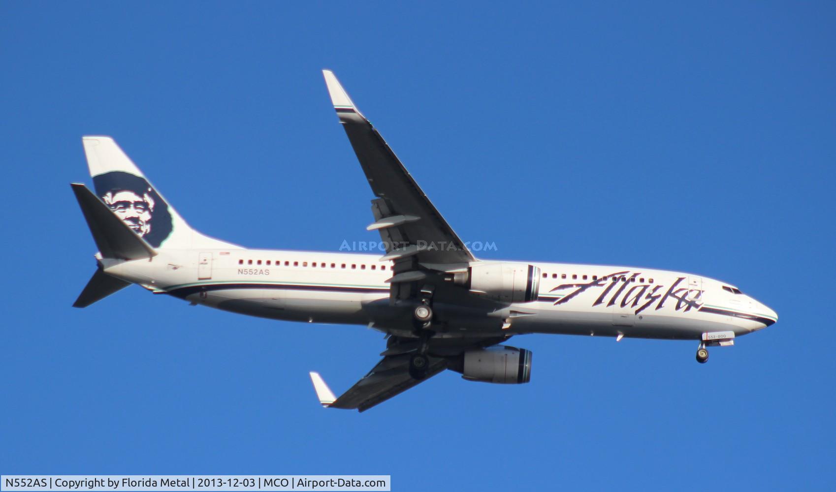 N552AS, 2006 Boeing 737-890 C/N 34595, Alaska 737-800