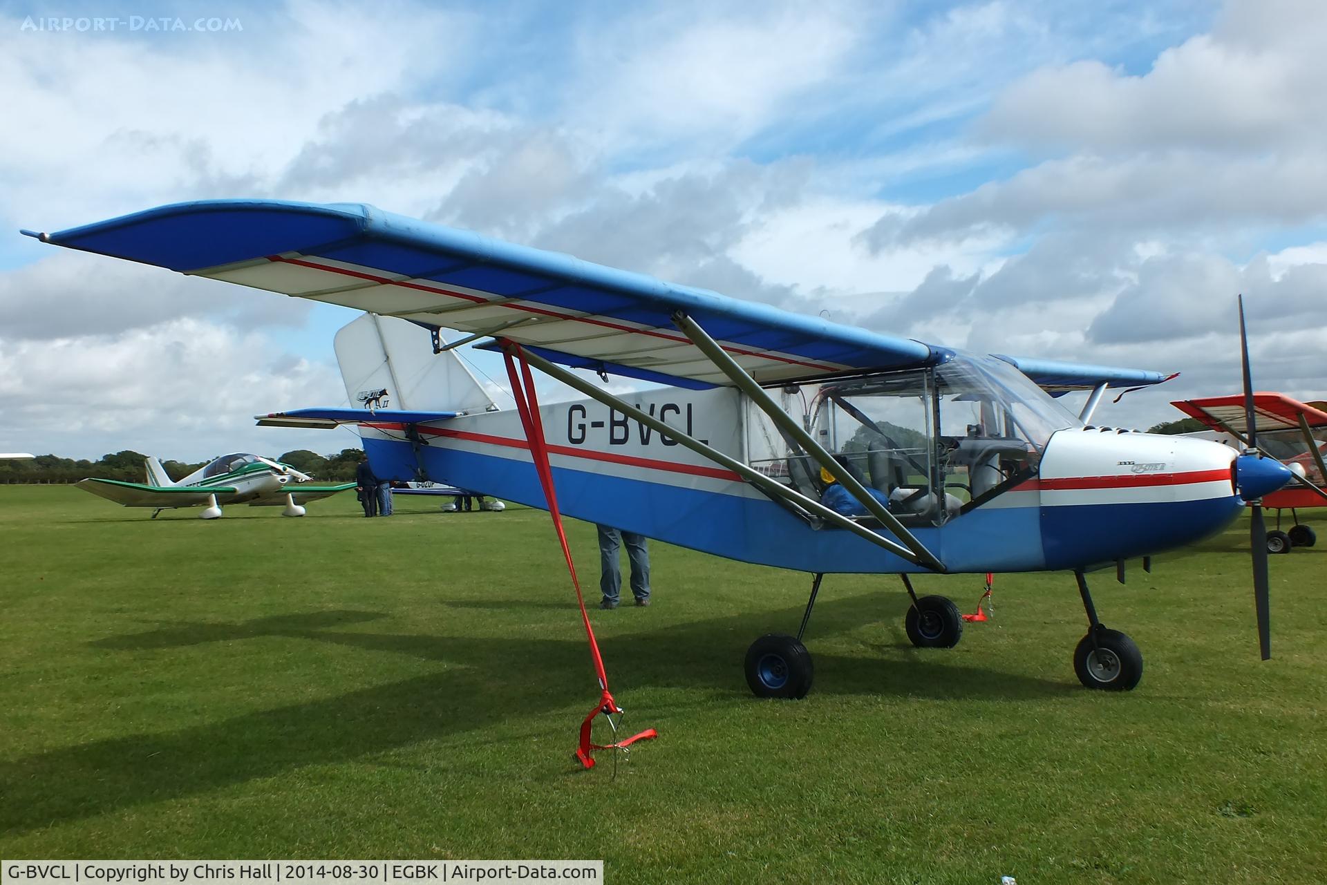 G-BVCL, 1993 Rans S-6-116 Coyote II C/N PFA 204A-12551, at the LAA Rally 2014, Sywell