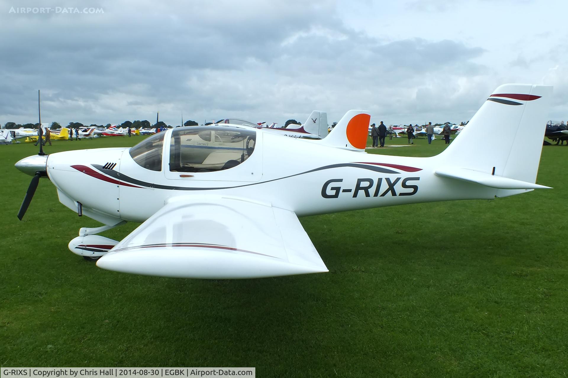 G-RIXS, 2003 Europa XS Tri-Gear C/N PFA 247-13822, at the LAA Rally 2014, Sywell