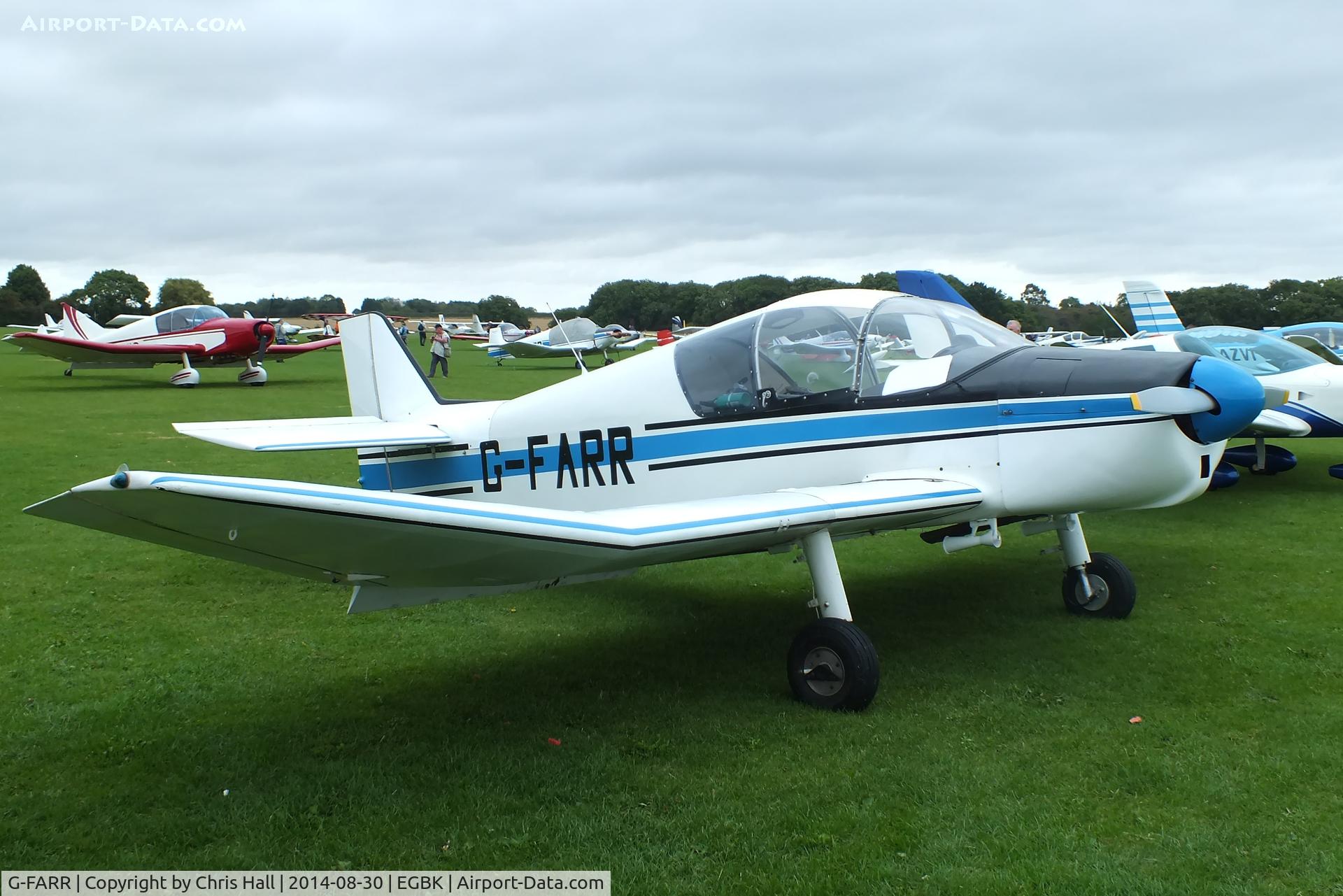 G-FARR, 1966 SAN Jodel D-150 Mascaret C/N 58, at the LAA Rally 2014, Sywell