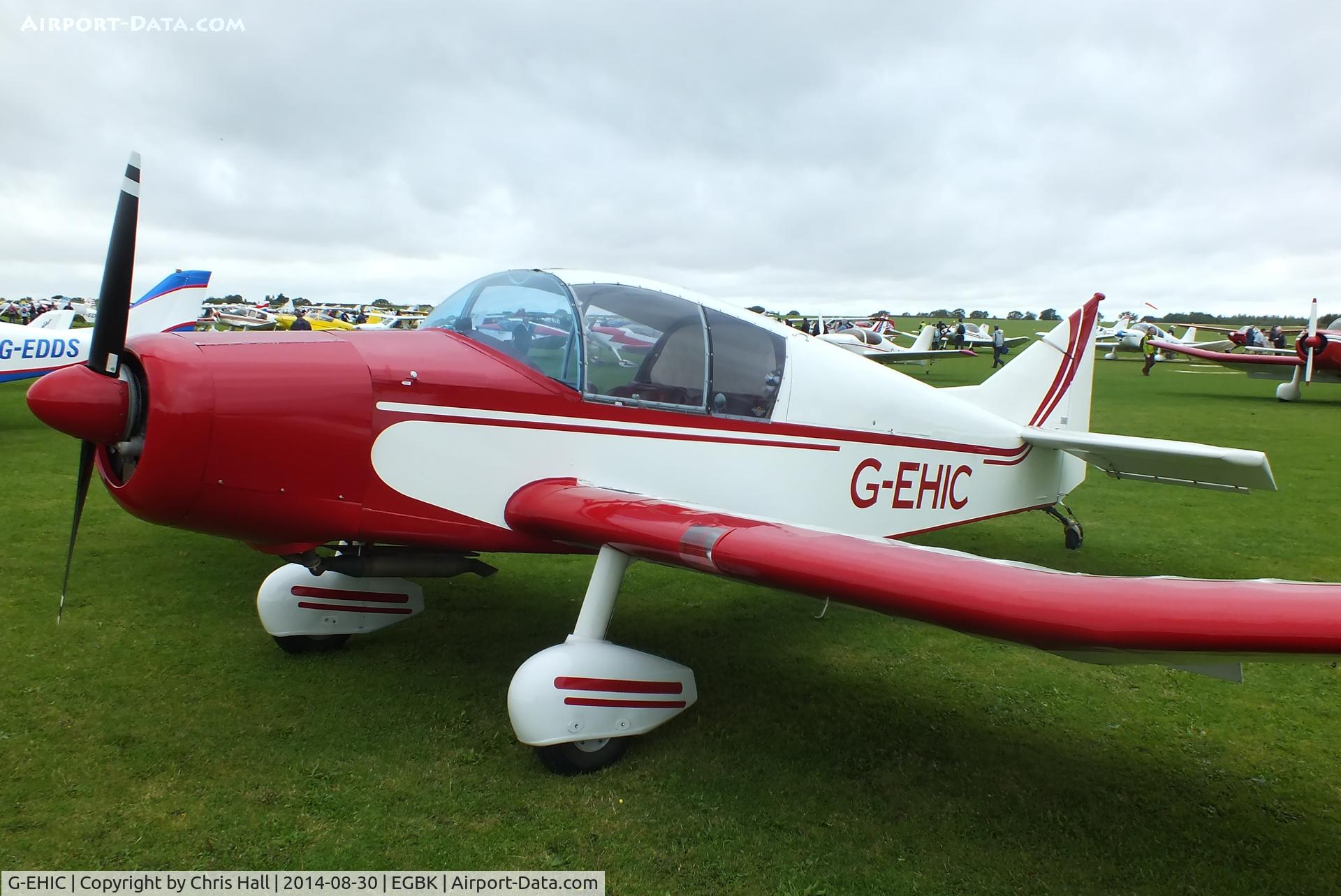 G-EHIC, 1961 Jodel D-140B Mousequetaire II C/N 53, at the LAA Rally 2014, Sywell