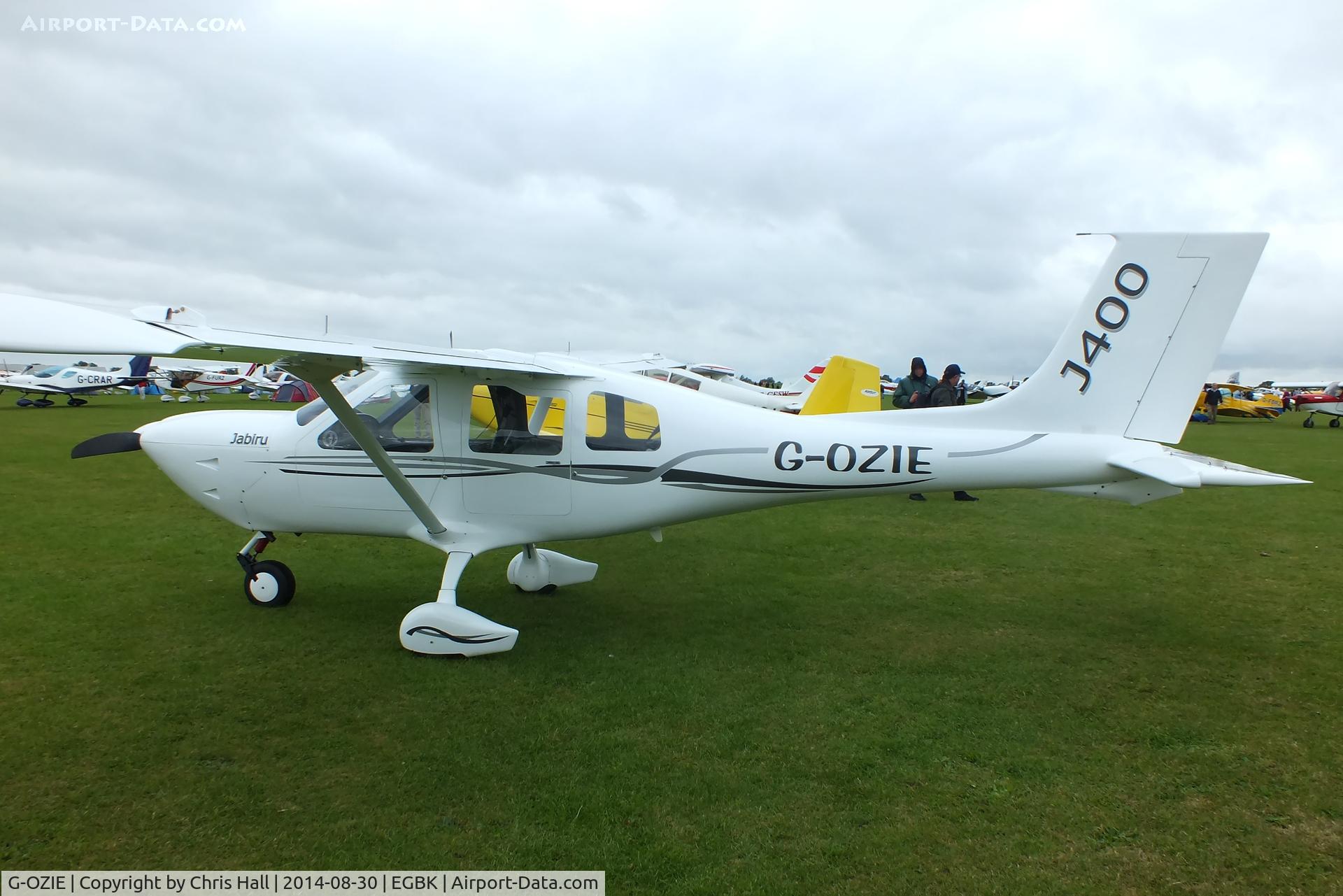 G-OZIE, 2006 Jabiru J400 C/N PFA 325-14284, at the LAA Rally 2014, Sywell