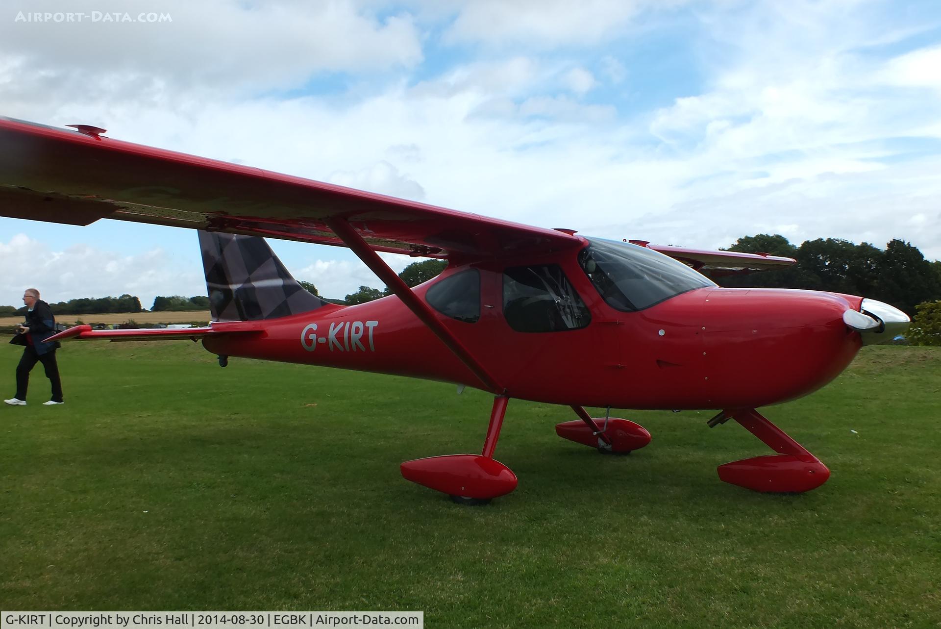 G-KIRT, 2013 Glasair GlaStar C/N LAA 295-15189, at the LAA Rally 2014, Sywell