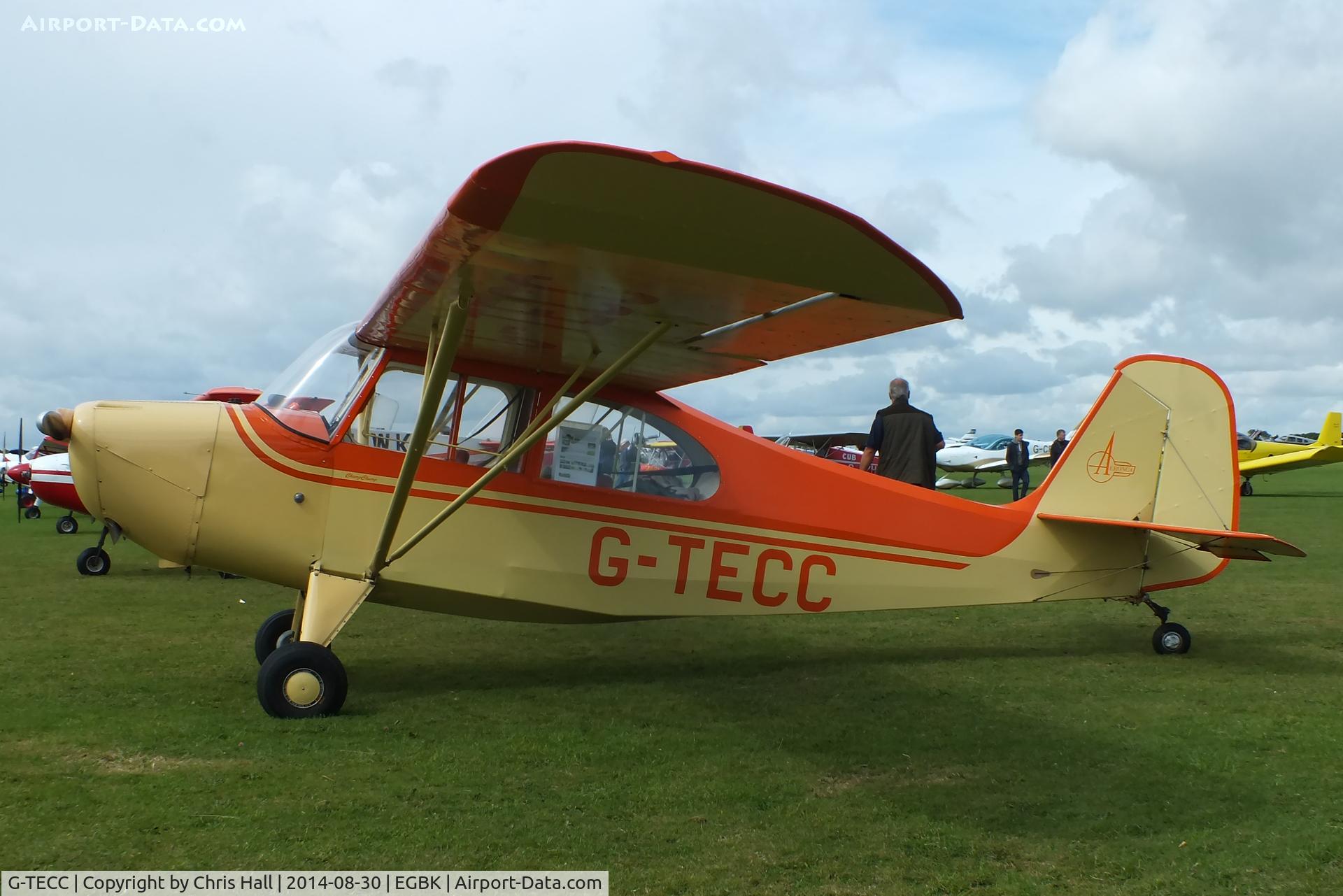 G-TECC, 1946 Aeronca 7AC Champion C/N 7AC-5269, at the LAA Rally 2014, Sywell