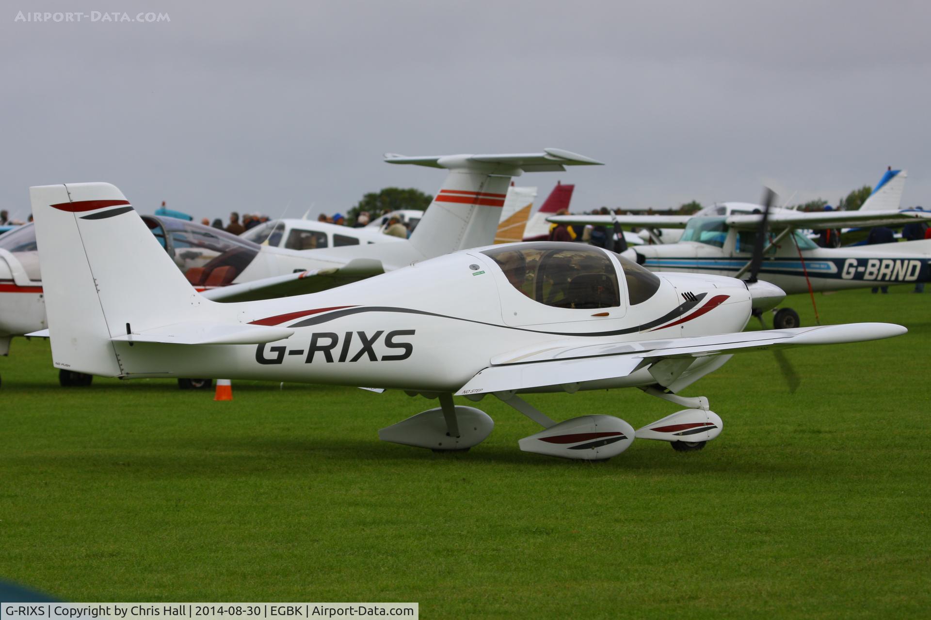 G-RIXS, 2003 Europa XS Tri-Gear C/N PFA 247-13822, at the LAA Rally 2014, Sywell