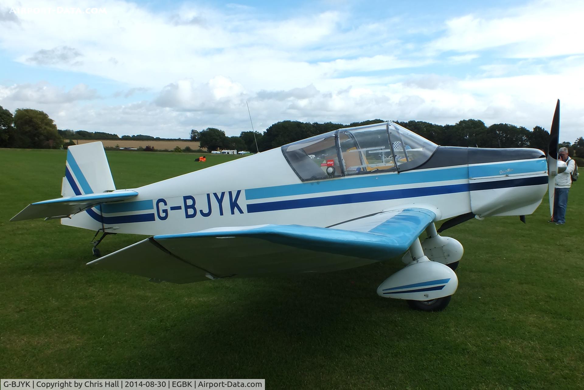 G-BJYK, 1960 Jodel (Wassmer) D-120A Paris-Nice C/N 185, at the LAA Rally 2014, Sywell