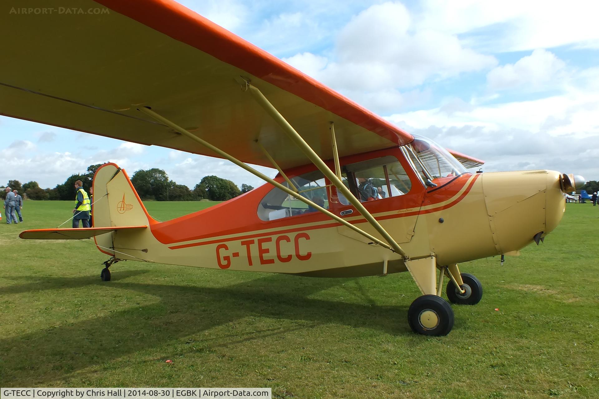G-TECC, 1946 Aeronca 7AC Champion C/N 7AC-5269, at the LAA Rally 2014, Sywell