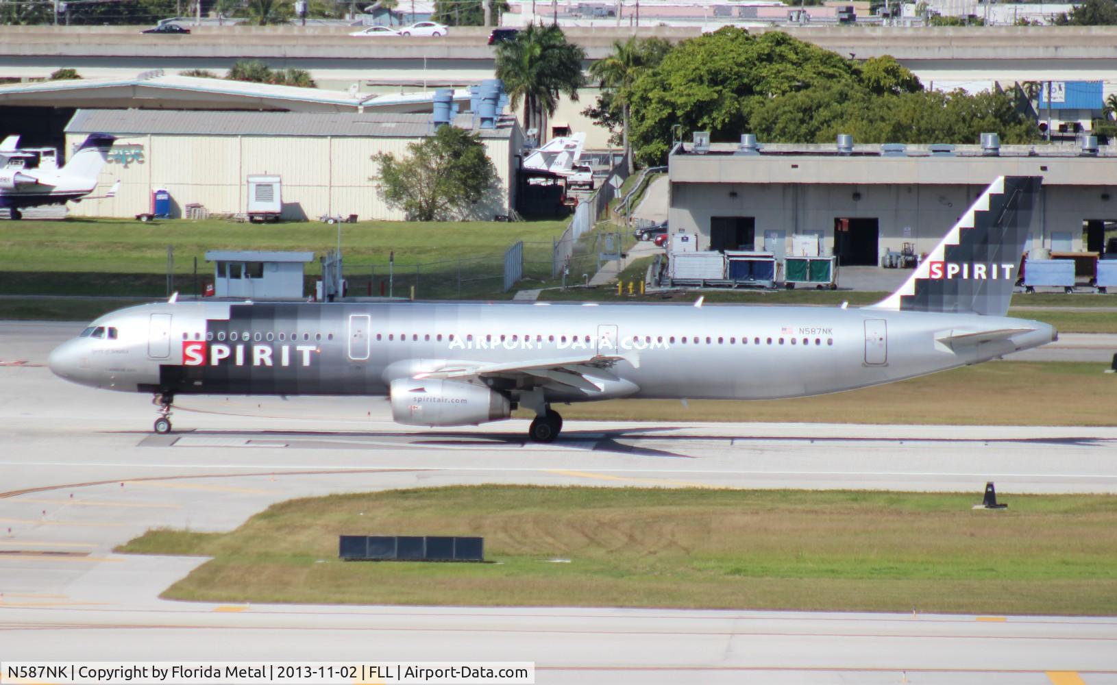 N587NK, 2005 Airbus A321-231 C/N 2476, Spirit A321