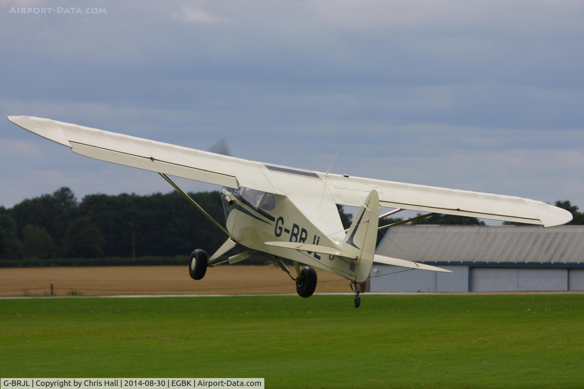 G-BRJL, 1948 Piper PA-15 Vagabond Vagabond C/N 15-157, at the LAA Rally 2014, Sywell