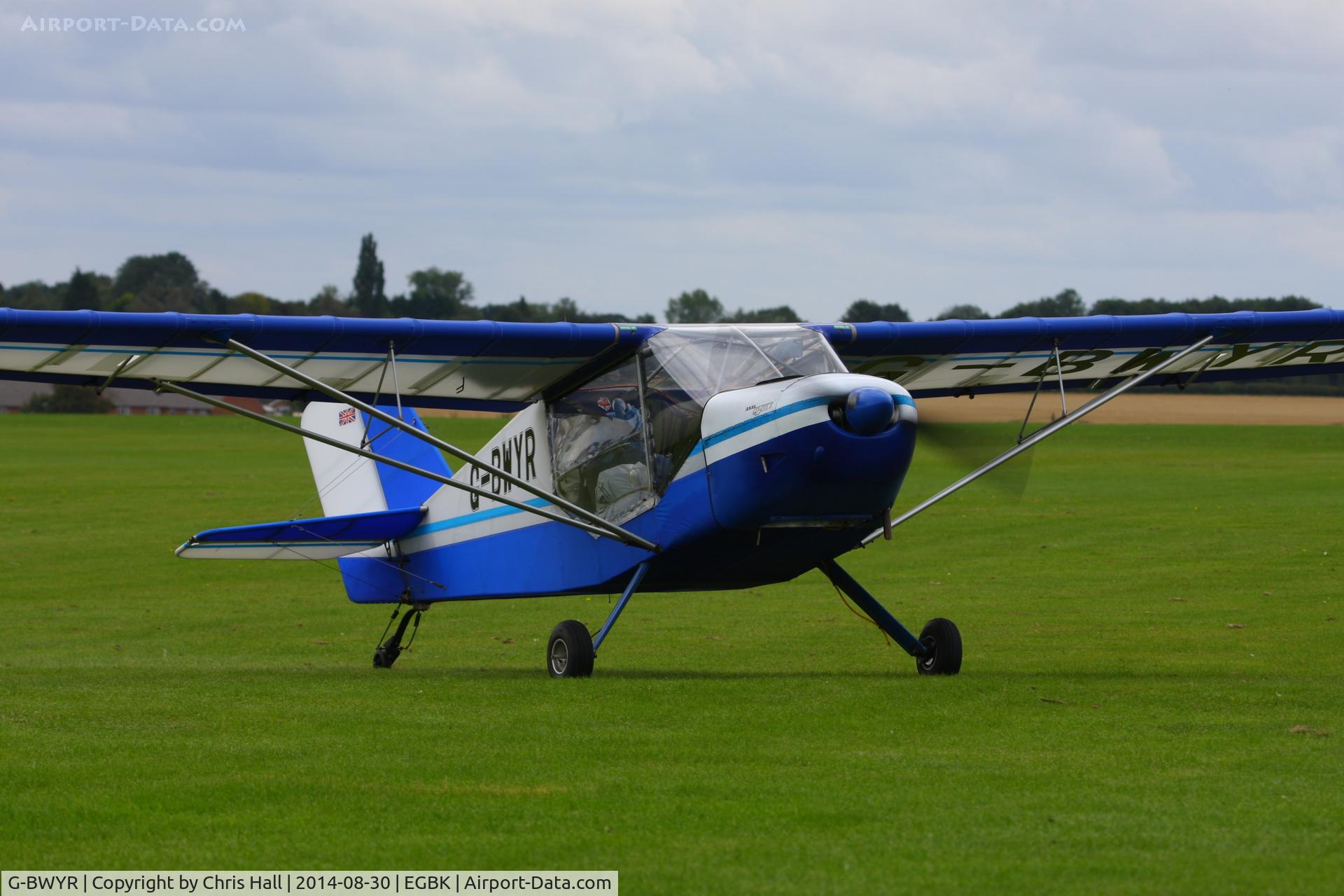 G-BWYR, 1996 Rans S-6-116 Coyote II C/N PFA 204A-13058, at the LAA Rally 2014, Sywell