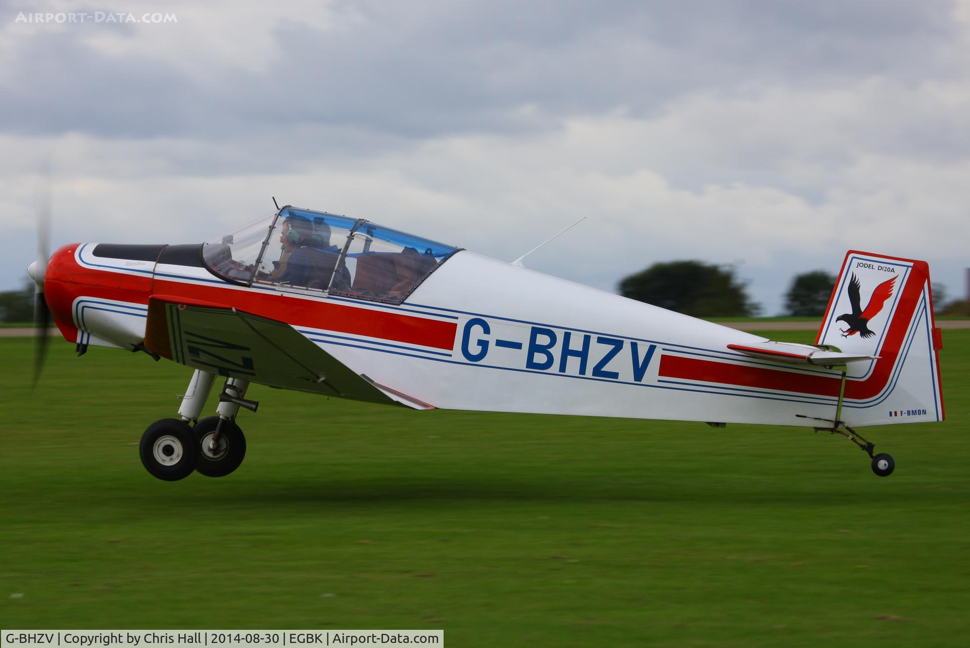 G-BHZV, 1965 Jodel D-120A C/N 278, at the LAA Rally 2014, Sywell