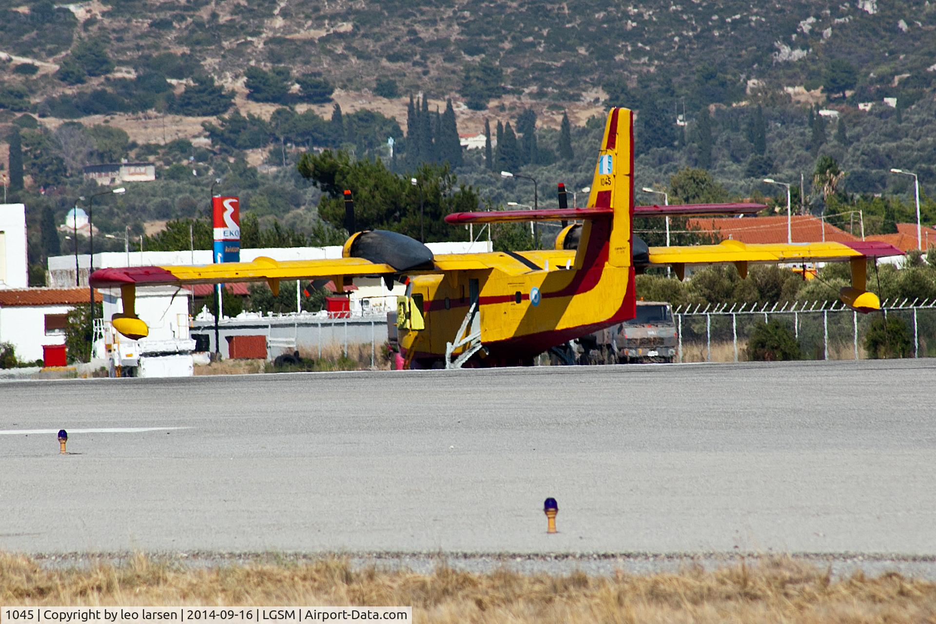1045, 1976 Canadair CL-215-III (CL-215-1A10) C/N 1045, Samos 16.9.14