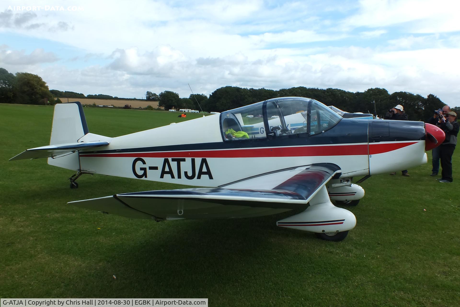 G-ATJA, 1962 SAN Jodel DR.1050 Ambassadeur C/N 378, at the LAA Rally 2014, Sywell