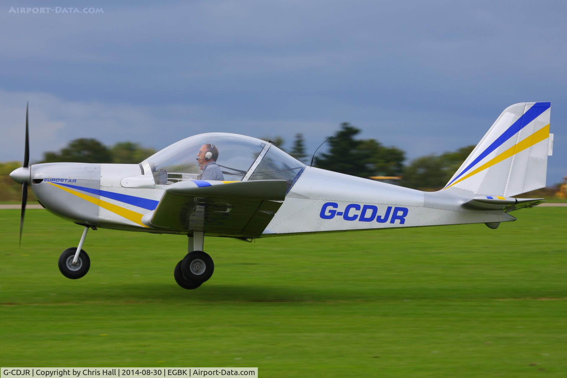 G-CDJR, 2005 Cosmik EV-97 Eurostar C/N 2318, at the LAA Rally 2014, Sywell