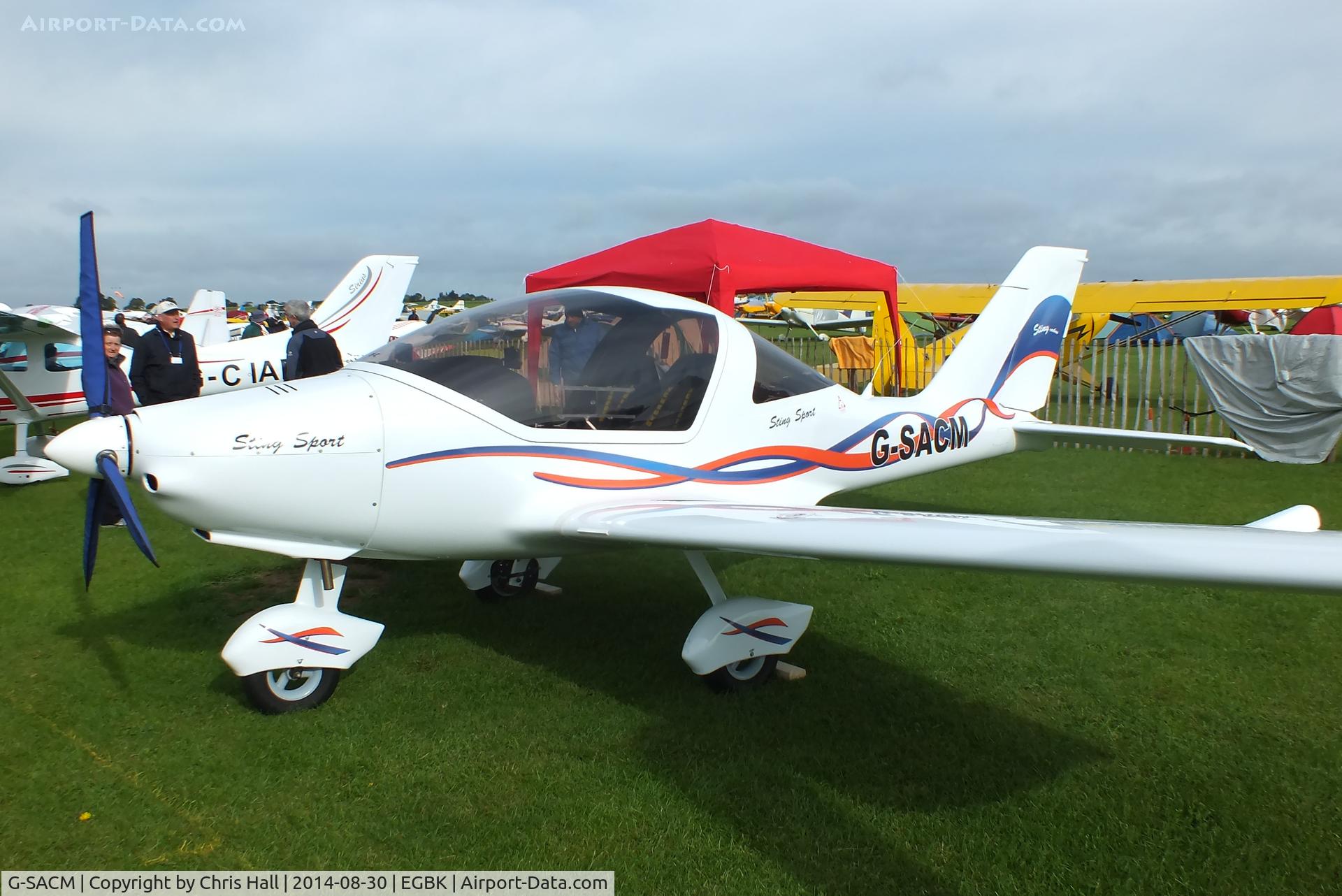 G-SACM, 2011 TL Ultralight TL-2000UK Sting Carbon C/N LAA 347-14798, at the LAA Rally 2014, Sywell