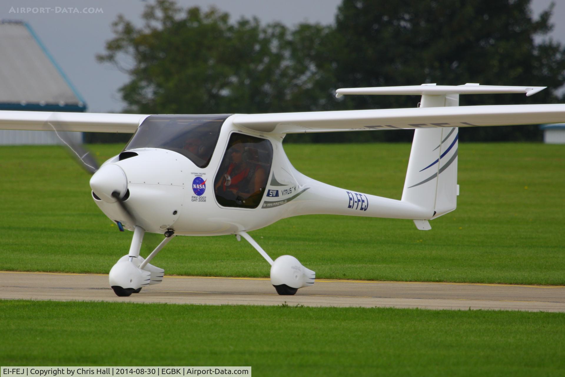 EI-FEJ, 2014 Pipistrel Virus 912 C/N 513SW912UL, at the LAA Rally 2014, Sywell