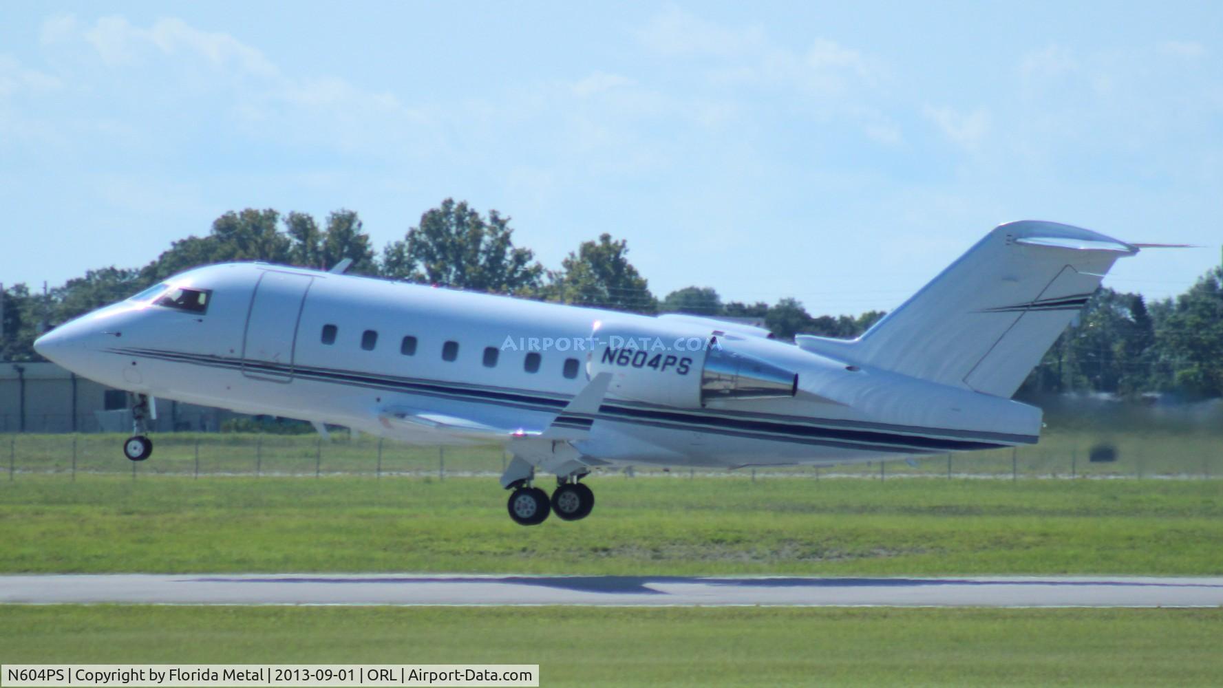 N604PS, 2000 Bombardier Challenger 604 (CL-600-2B16) C/N 5447, Challenger 604