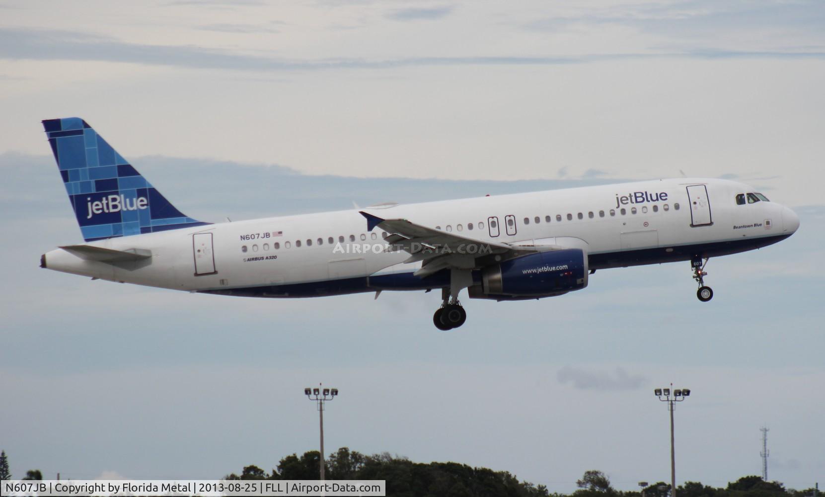 N607JB, 2005 Airbus A320-232 C/N 2386, Jet Blue A320
