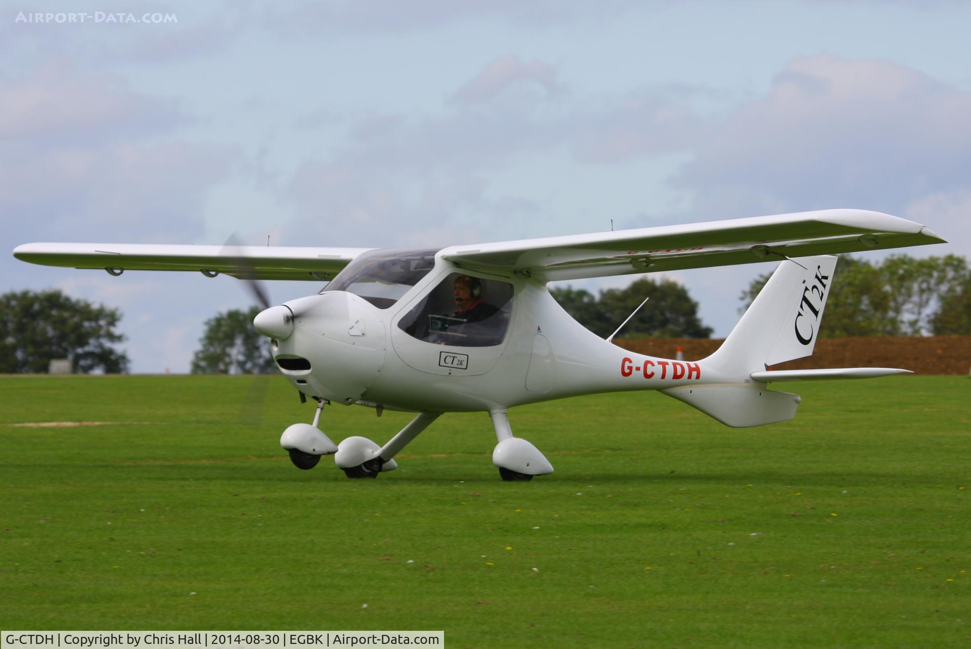 G-CTDH, 2003 Flight Design CT2K C/N 7939, at the LAA Rally 2014, Sywell