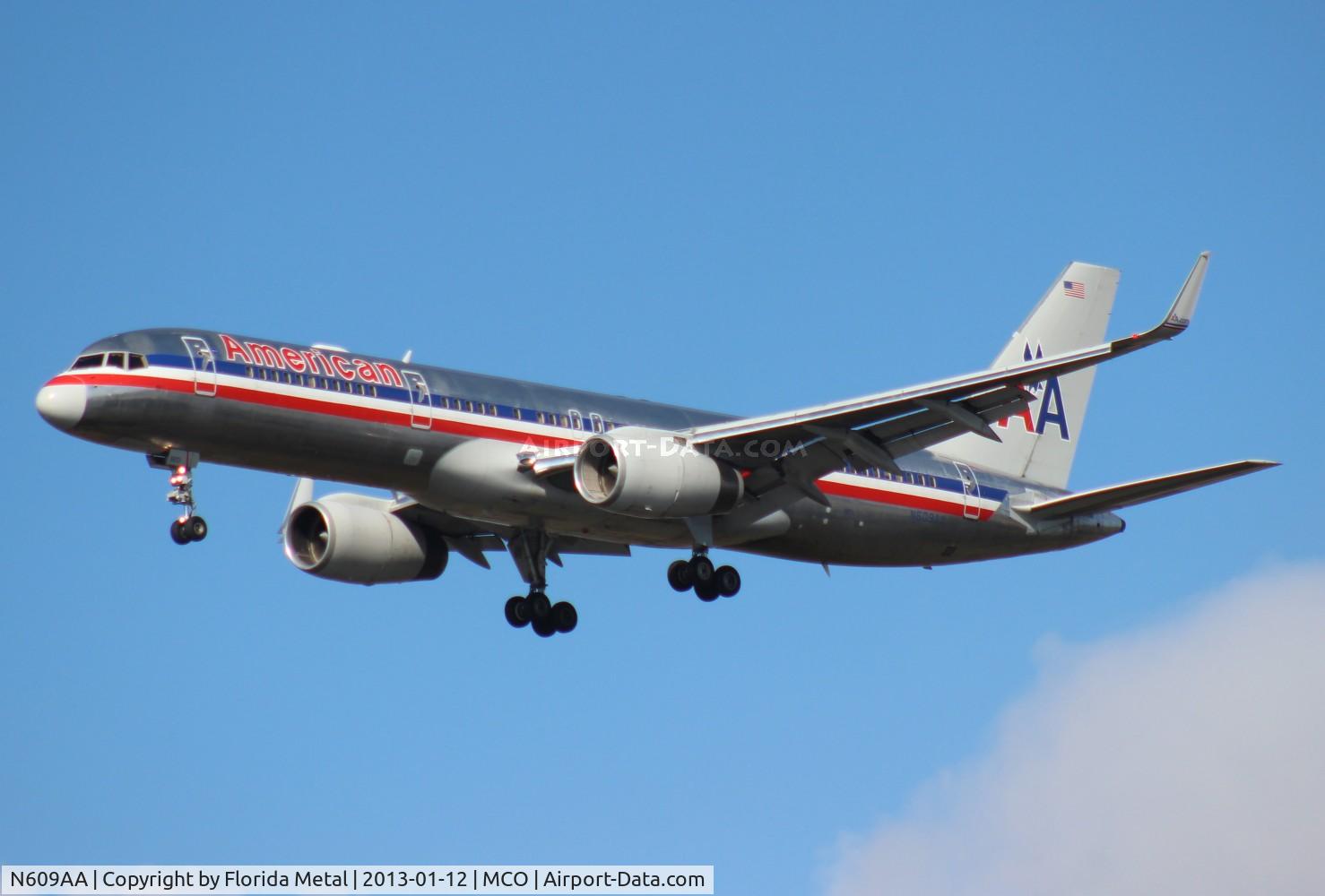 N609AA, 1996 Boeing 757-223 C/N 27447, American 757-200