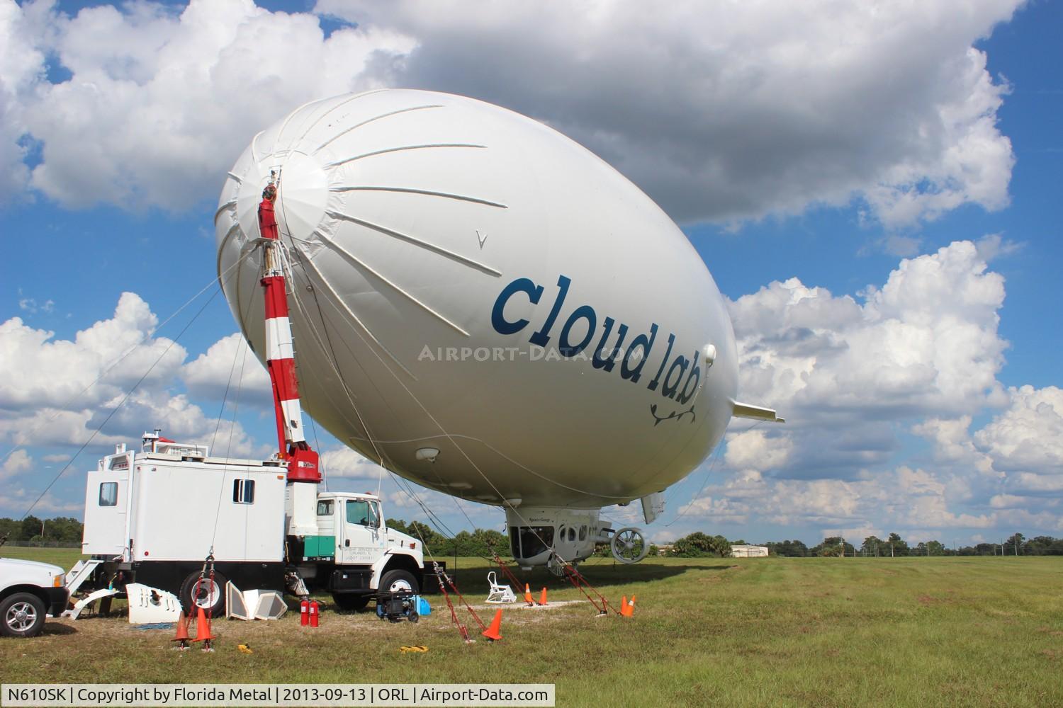 N610SK, 1996 Westinghouse Airships Inc Skyship 600 C/N 600-10, Cloud Lab